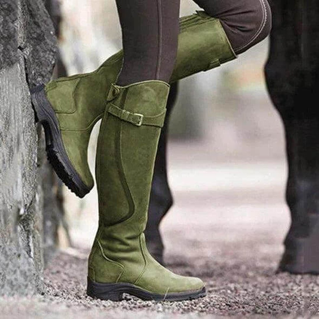 Women's Waterproof Thermal Lined Winter Riding Boots