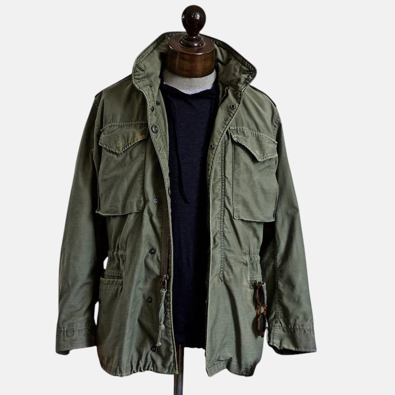 Men's Utility Hooded Multi Pocket Field Jacket