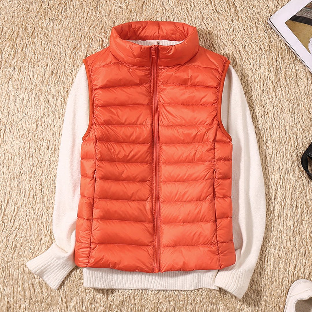 Women's Waterproof Lightweight Quilted Layering Vest