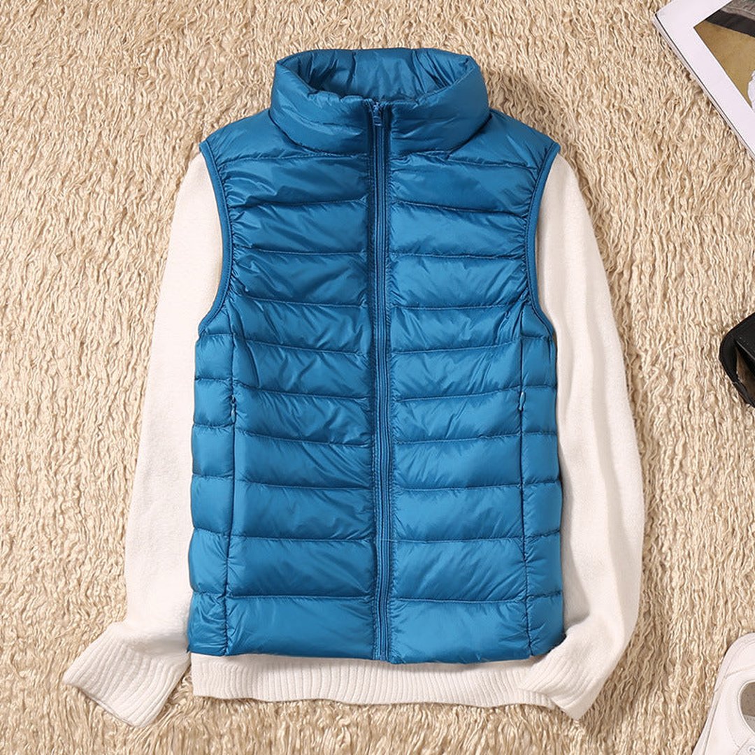 Women's Waterproof Lightweight Quilted Layering Vest