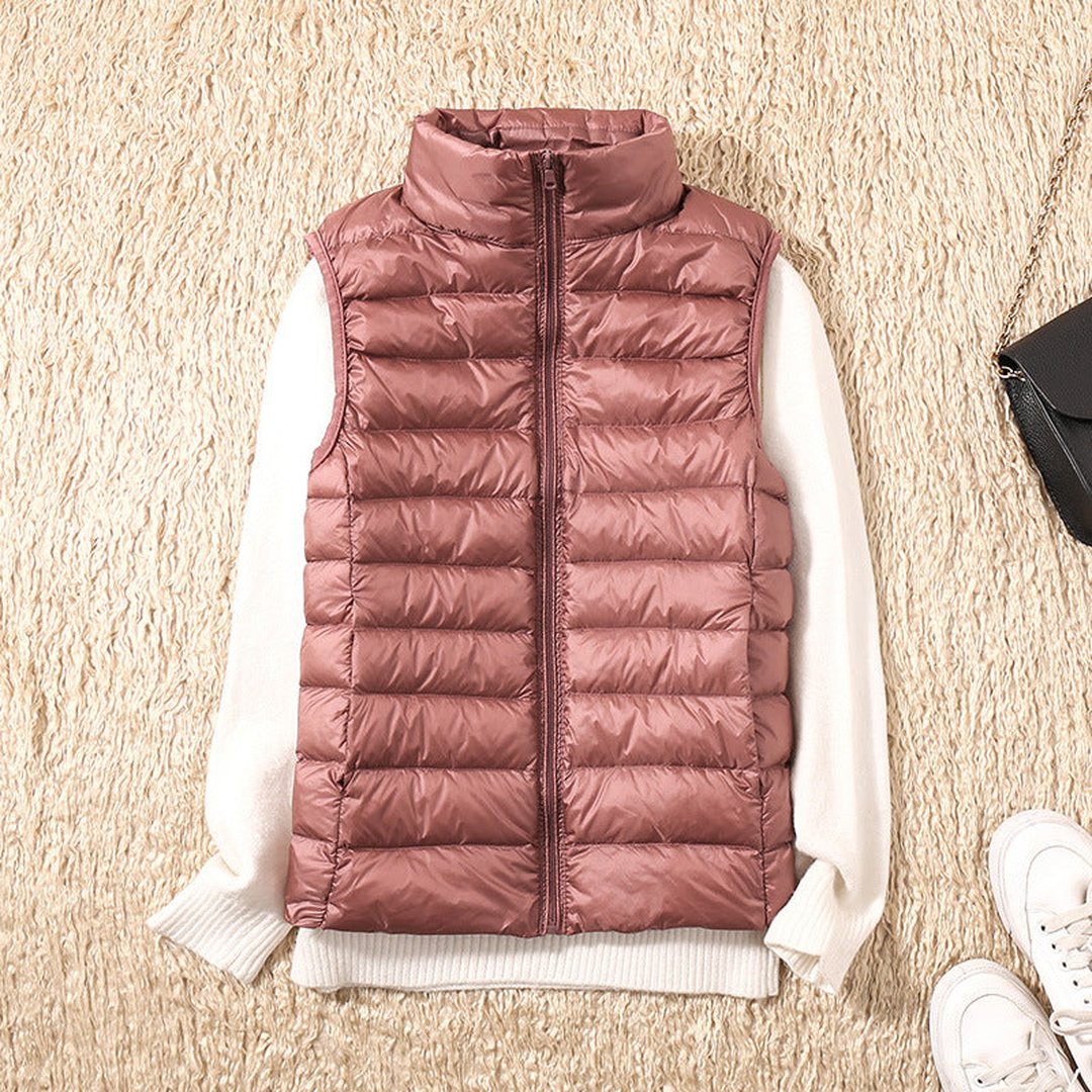 Women's Waterproof Lightweight Quilted Layering Vest