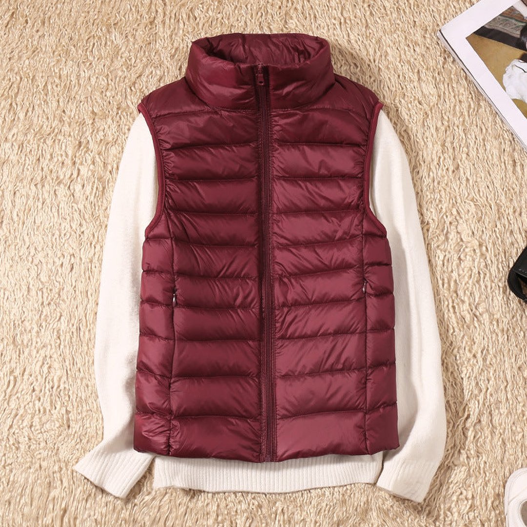 Women's Waterproof Lightweight Quilted Layering Vest
