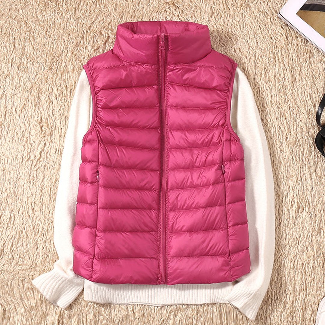 Women's Waterproof Lightweight Quilted Layering Vest