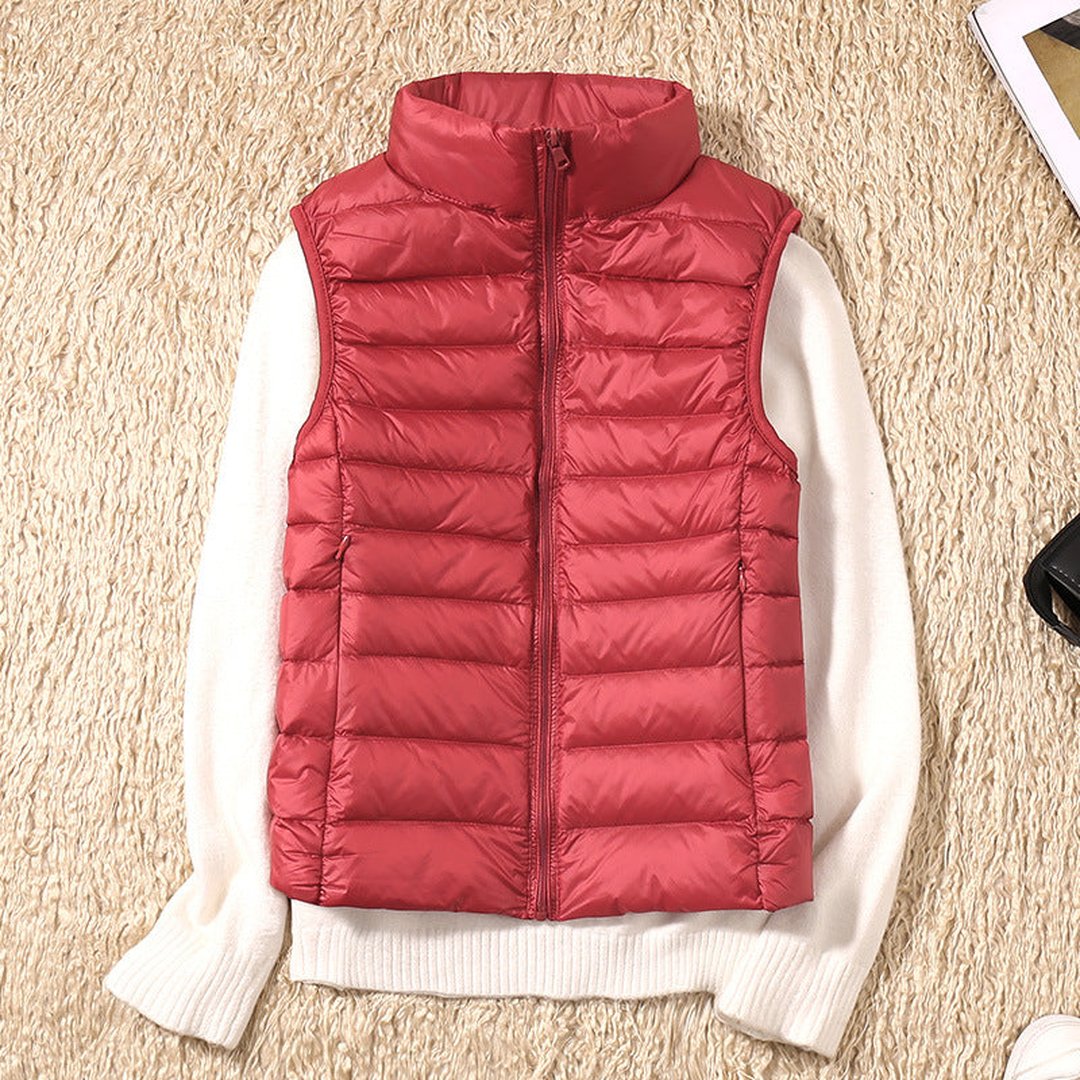 Women's Waterproof Lightweight Quilted Layering Vest