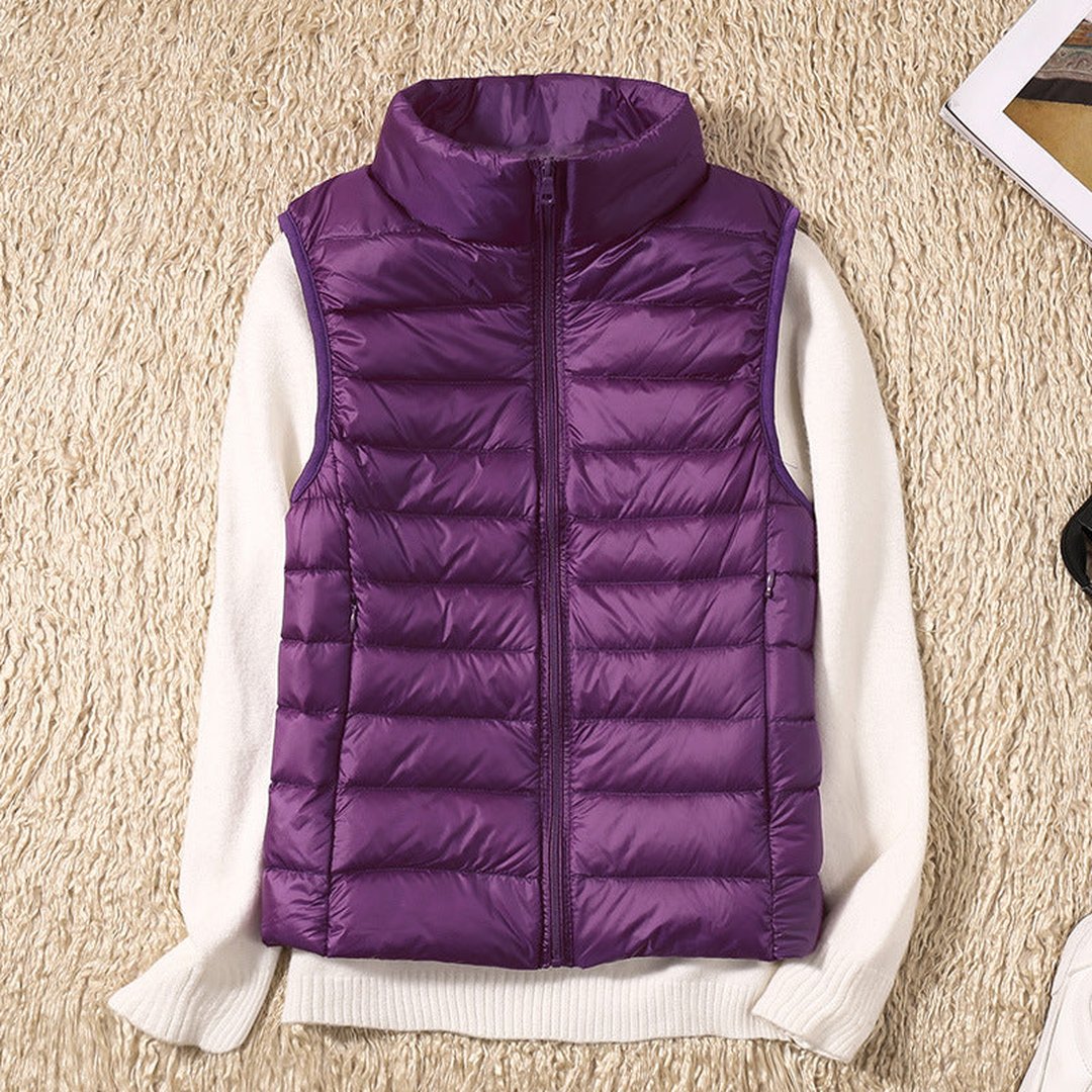 Women's Waterproof Lightweight Quilted Layering Vest