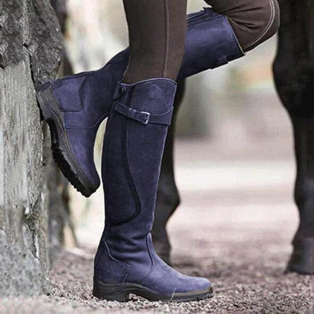 Women's Waterproof Thermal Lined Winter Riding Boots