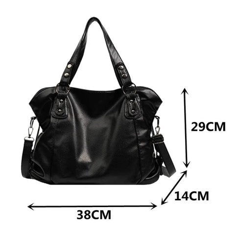 Soft Faux Leather Tote