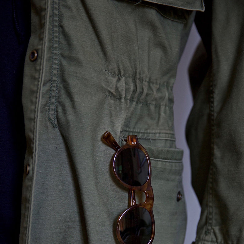 Men's Utility Hooded Multi Pocket Field Jacket