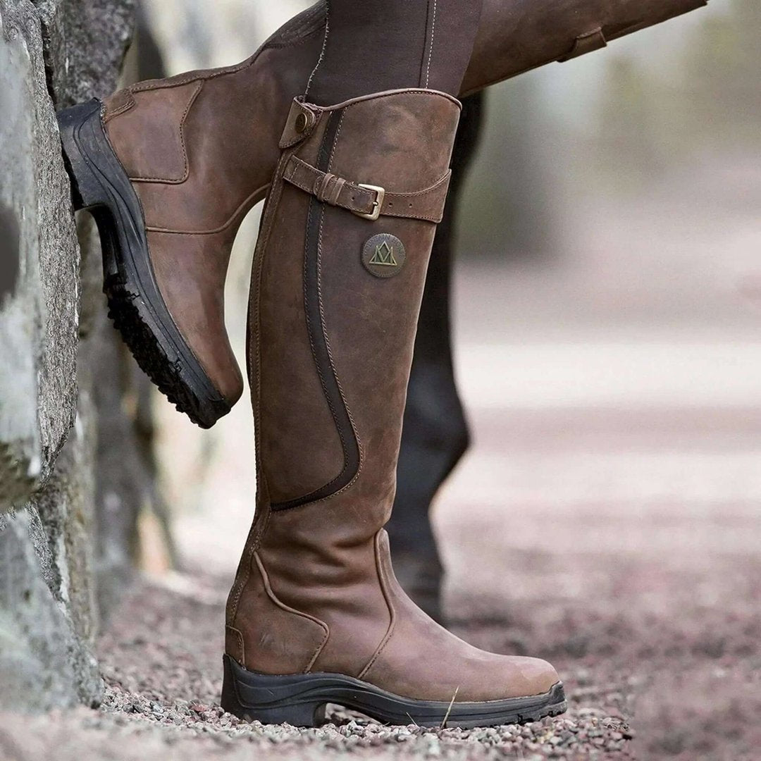 Women's Waterproof Thermal Lined Winter Riding Boots