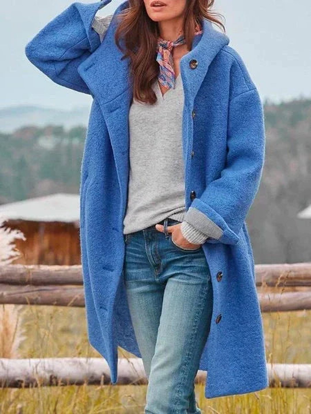 Women's Lightweight Hooded Winter Coat Tailored Fit