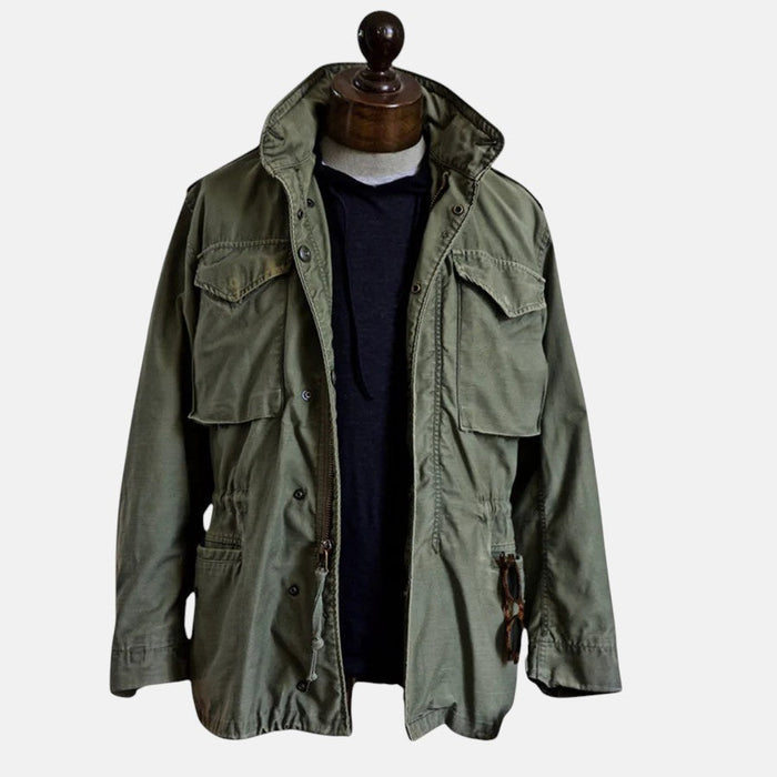 Men's Utility Hooded Multi Pocket Field Jacket