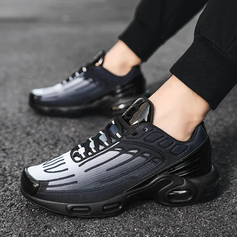 Men's Lightweight Air Cushion Mesh Running Sneakers