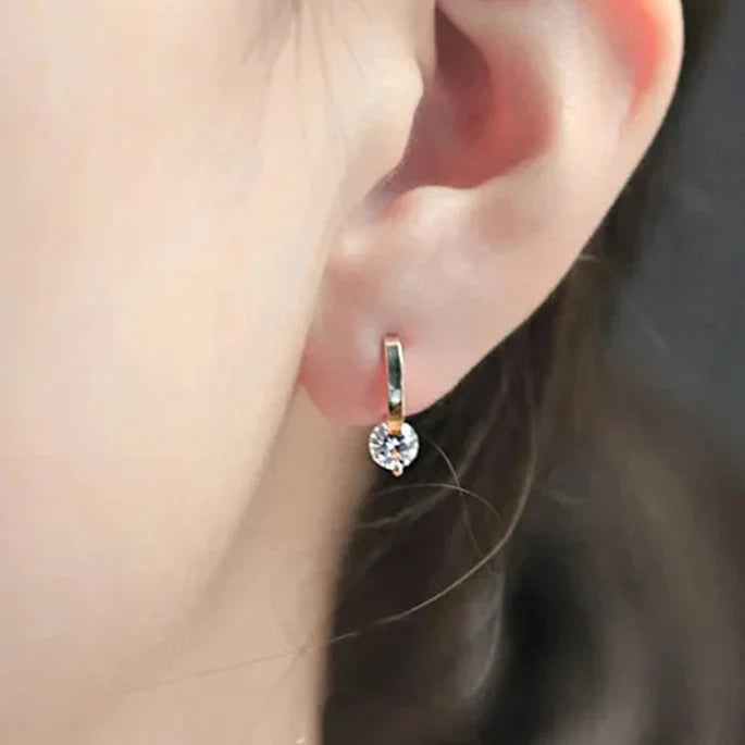 Sparkling Cubic Zirconia Earrings