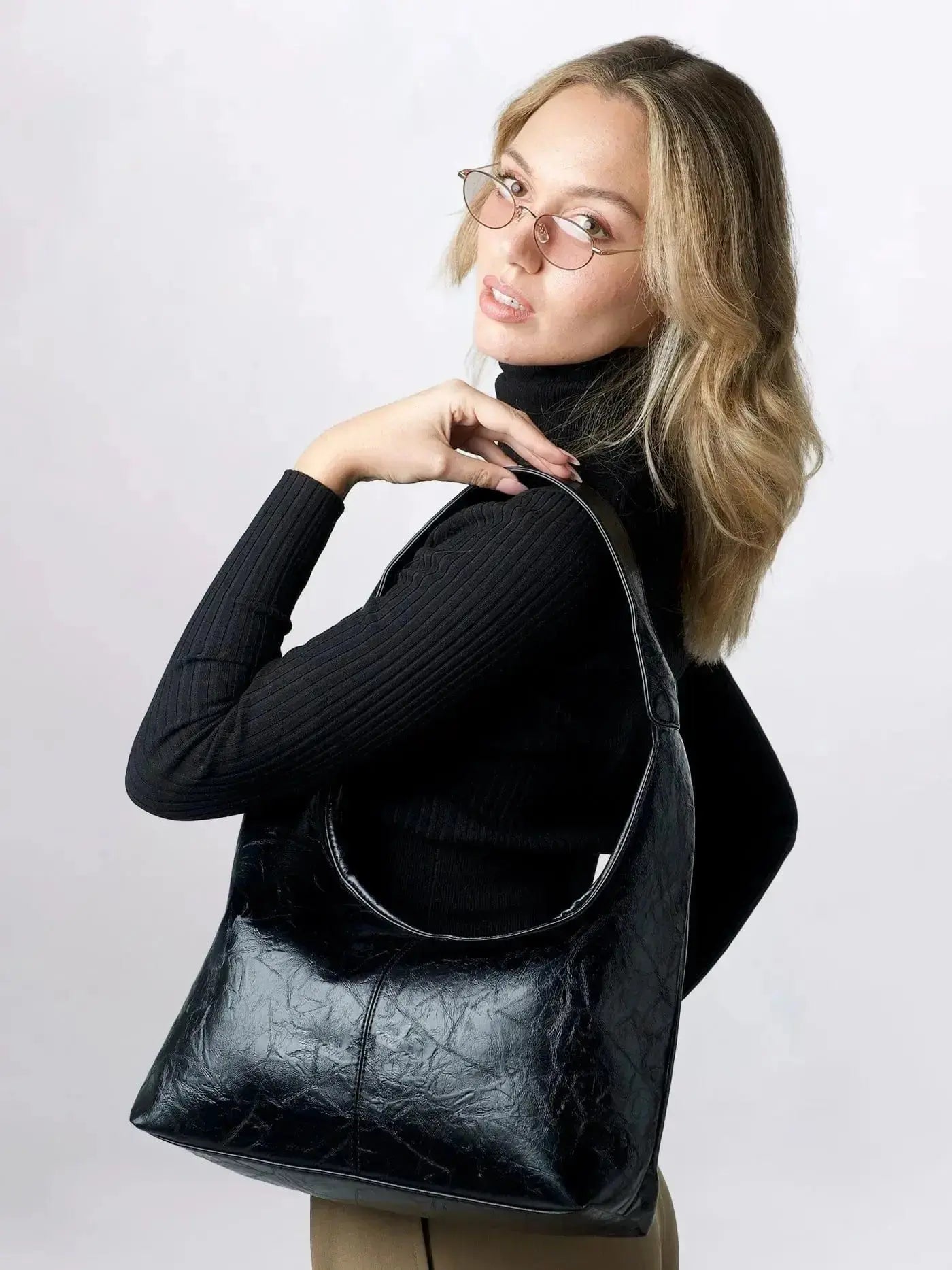 Distressed Leather Tote