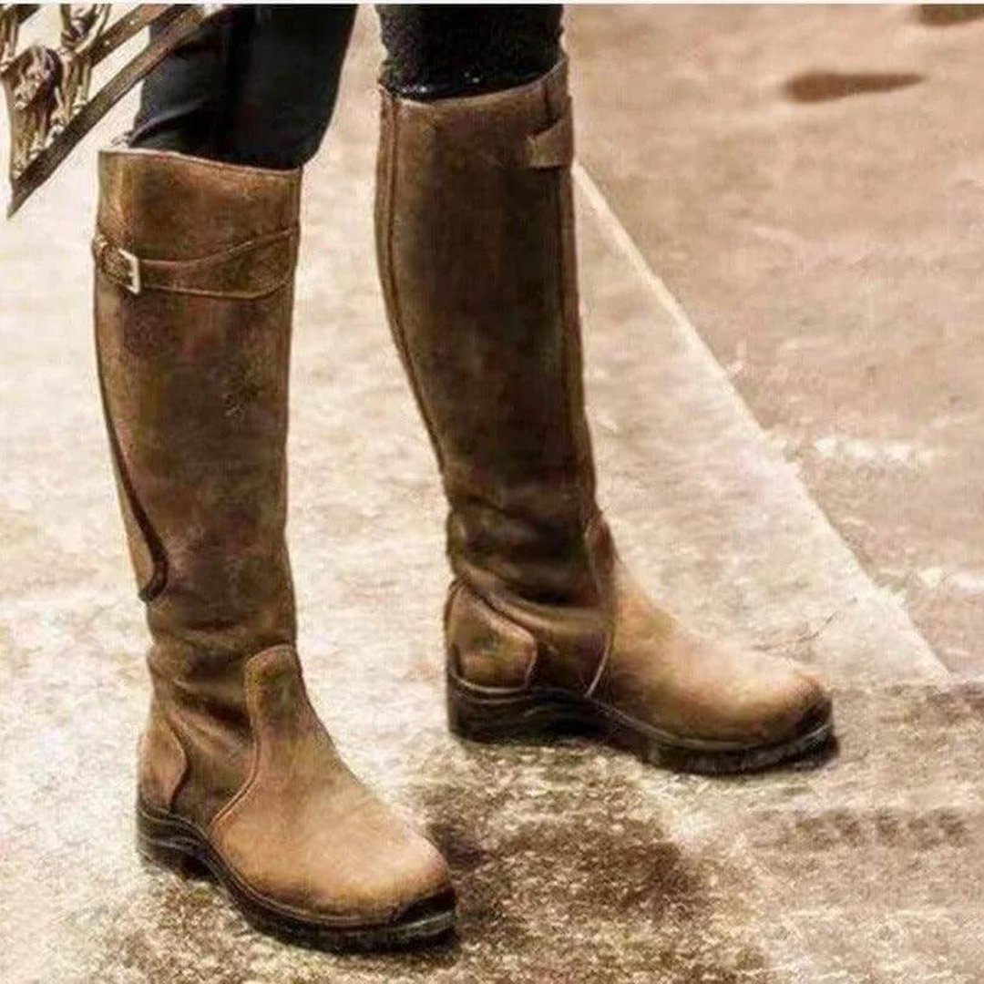Women's Waterproof Thermal Lined Winter Riding Boots