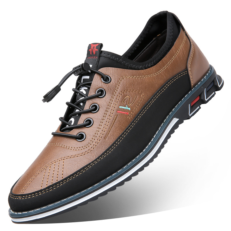 Men's Handcrafted Vegan Leather Lace Up Oxford Shoes