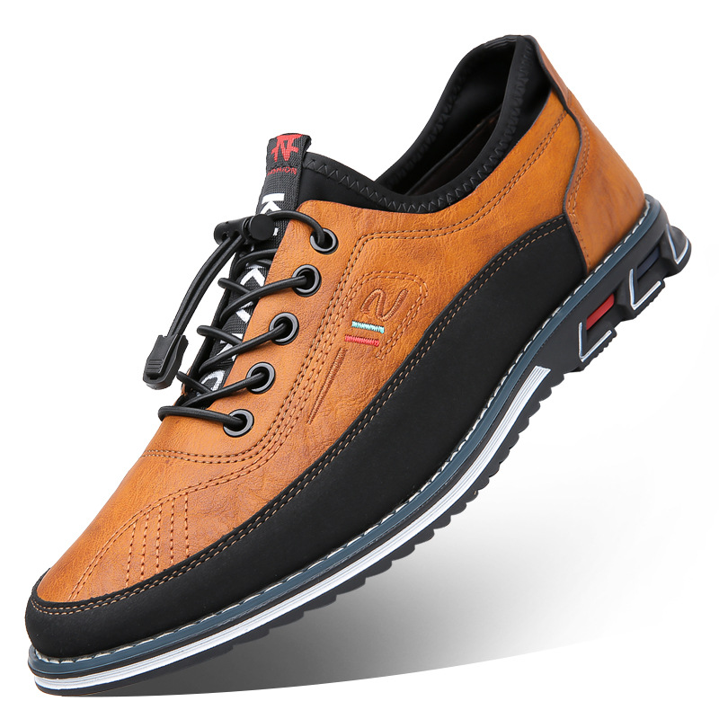 Men's Handcrafted Vegan Leather Lace Up Oxford Shoes