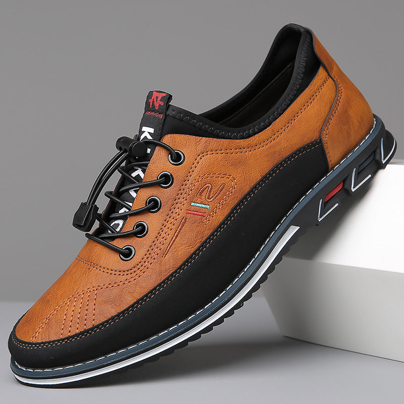 Men's Handcrafted Vegan Leather Lace Up Oxford Shoes