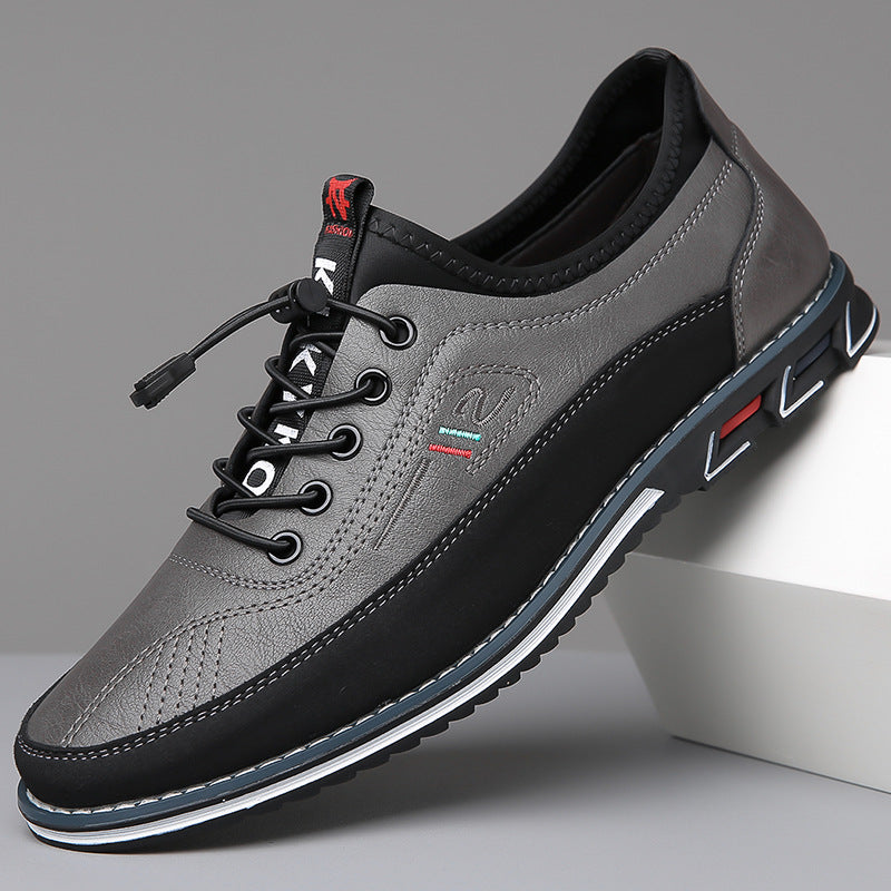 Men's Handcrafted Vegan Leather Lace Up Oxford Shoes