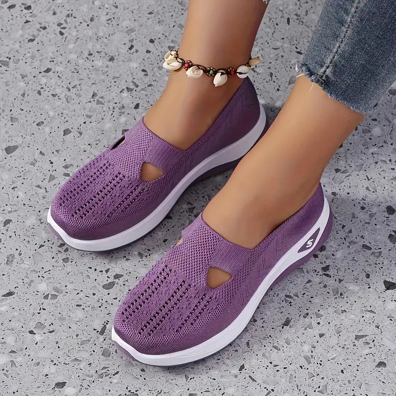 Breathable Slip-On Trainers