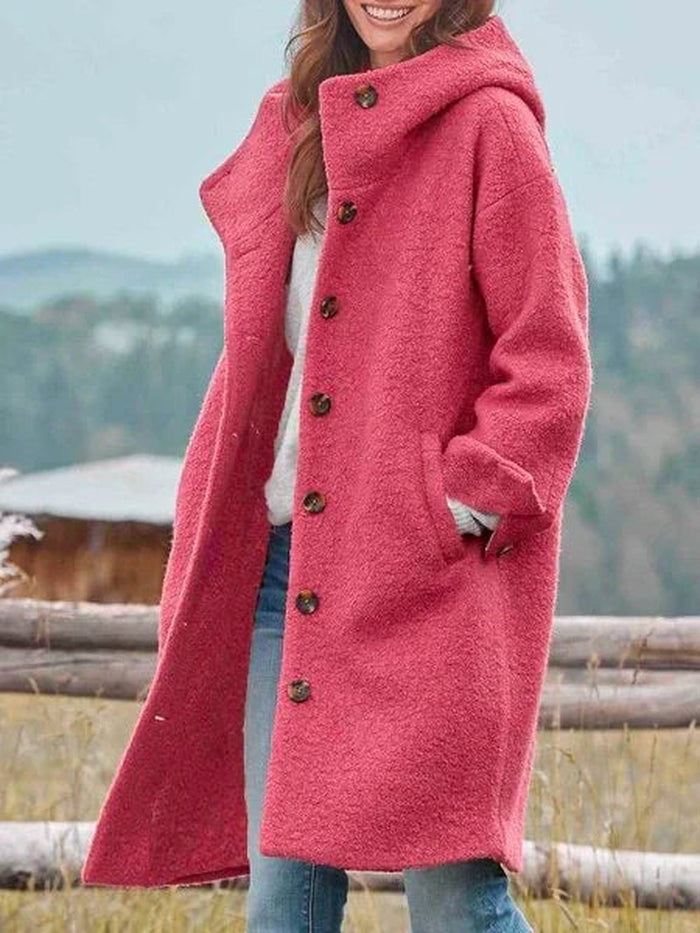 Women's Lightweight Hooded Winter Coat Tailored Fit