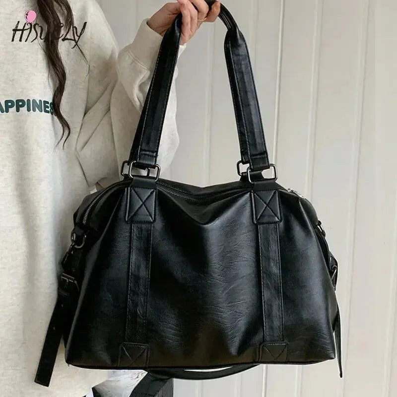 Large Retro Shoulder Bag