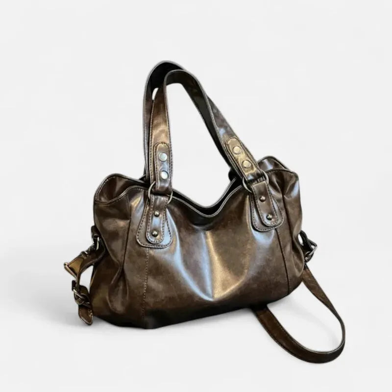 Large Soft Retro Shoulder Bag