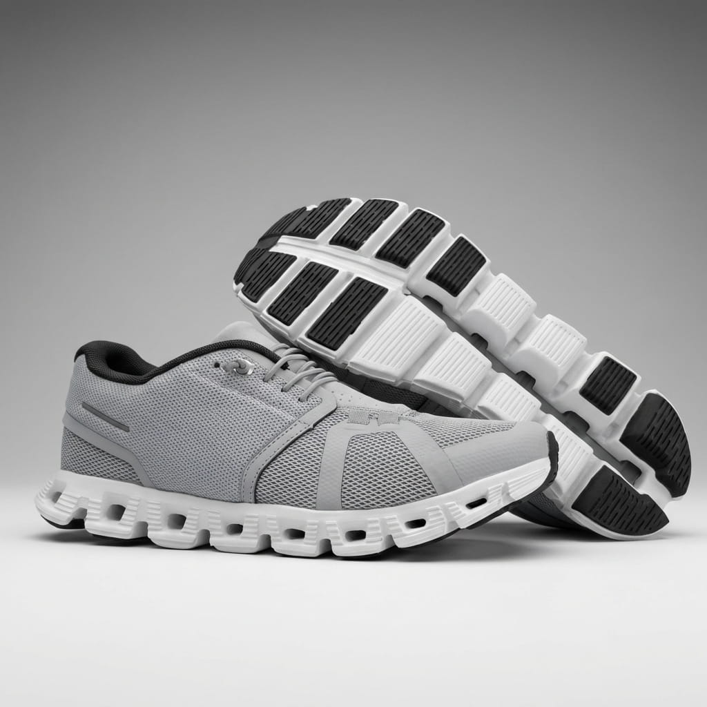 Unisex Lightweight Breathable Mesh Lace Up Sneakers