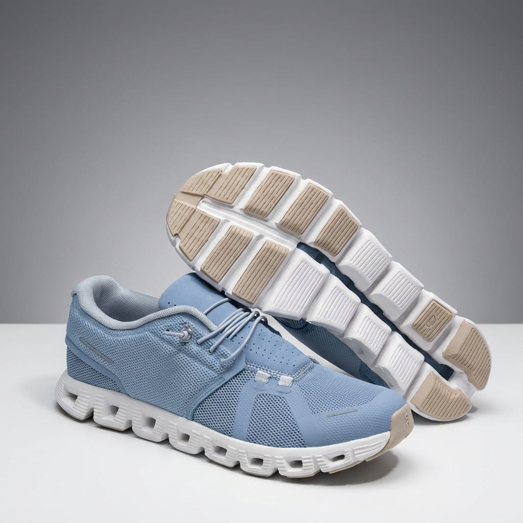 Unisex Lightweight Breathable Mesh Lace Up Sneakers