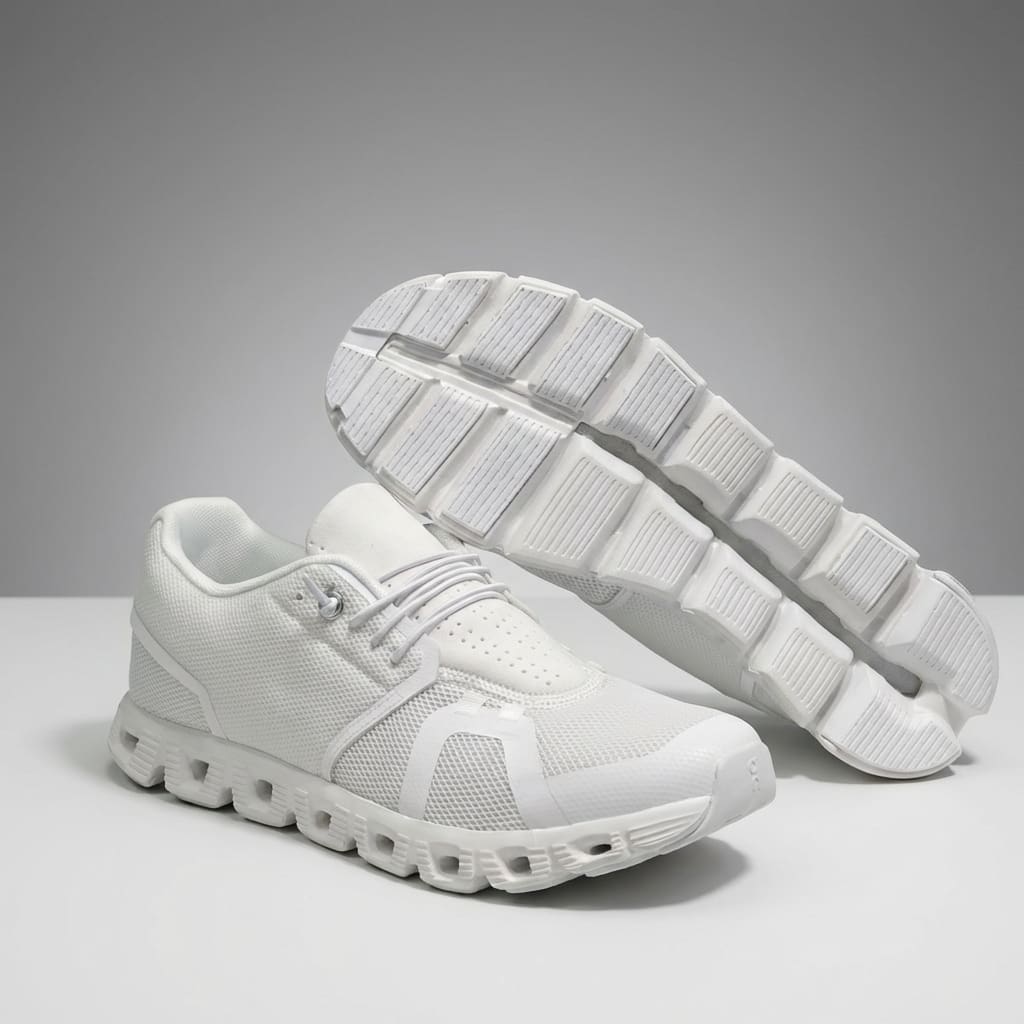 Unisex Lightweight Breathable Mesh Lace Up Sneakers