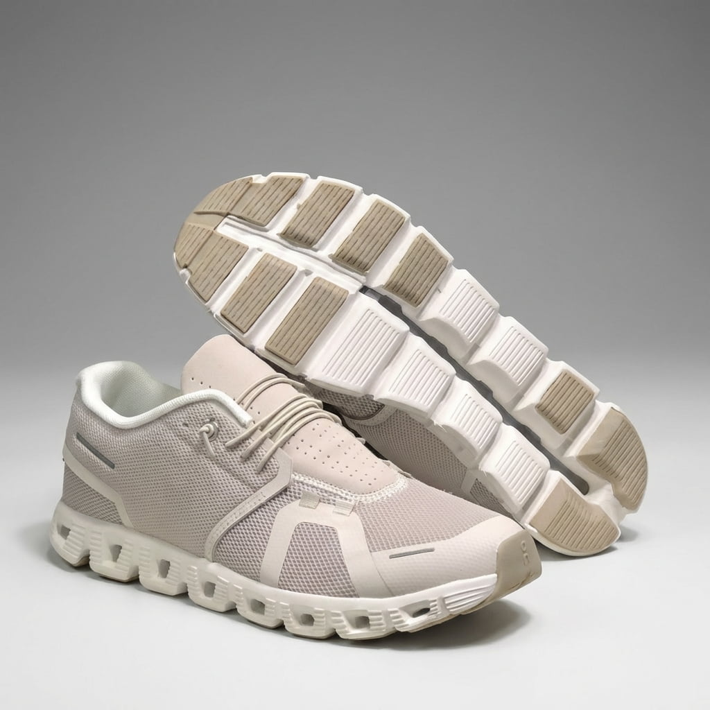 Unisex Lightweight Breathable Mesh Lace Up Sneakers