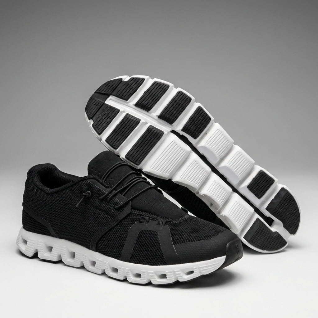 Unisex Lightweight Breathable Mesh Lace Up Sneakers